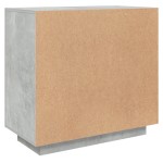 vidaXL Dulap, gri beton, 80x40x75 cm, lemn prelucrat vidaXL Dulap, gri beton, 80x40x75 cm, lemn prelucrat
