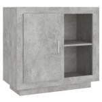 vidaXL Dulap, gri beton, 80x40x75 cm vidaXL Dulap, gri beton, 80x40x75 cm