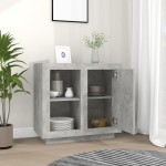 vidaXL Dulap, gri beton, 80x40x75 cm vidaXL Dulap, gri beton, 80x40x75 cm