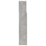 vidaXL Tăblie de pat cu dulap, gri beton, 140x19x103,5 cm vidaXL Tăblie de pat cu dulap, gri beton, 140x19x103,5 cm