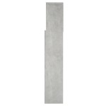 vidaXL Tăblie de pat cu dulap, gri beton, 160x19x103,5 cm vidaXL Tăblie de pat cu dulap, gri beton, 160x19x103,5 cm