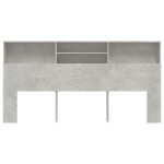 vidaXL Dulap tăblie, gri beton, 200x19x103,5 cm vidaXL Dulap tăblie, gri beton, 200x19x103,5 cm