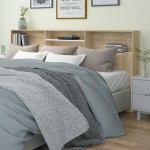 vidaXL Dulap tăblie, alb și stejar Sonoma, 220x19x103,5 cm vidaXL Dulap tăblie, alb și stejar Sonoma, 220x19x103,5 cm