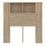 vidaXL Tăblie de pat cu dulap, stejar sonoma, 100x18,5x102,5 cm vidaXL Tăblie de pat cu dulap, stejar sonoma, 100x18,5x102,5 cm