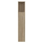 vidaXL Tăblie de pat cu dulap, stejar sonoma, 100x18,5x102,5 cm vidaXL Tăblie de pat cu dulap, stejar sonoma, 100x18,5x102,5 cm