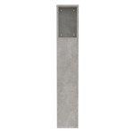vidaXL Tăblie de pat cu dulap, gri beton, 100x18,5x102,5 cm vidaXL Tăblie de pat cu dulap, gri beton, 100x18,5x102,5 cm