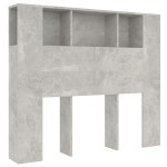 vidaXL Dulap tăblie, gri beton, 120x18,5x102,5 cm vidaXL Dulap tăblie, gri beton, 120x18,5x102,5 cm