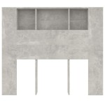 vidaXL Dulap tăblie, gri beton, 120x18,5x102,5 cm vidaXL Dulap tăblie, gri beton, 120x18,5x102,5 cm