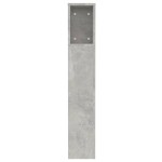 vidaXL Dulap tăblie, gri beton, 120x18,5x102,5 cm vidaXL Dulap tăblie, gri beton, 120x18,5x102,5 cm