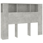 vidaXL Dulap tăblie, gri beton, 140x18,5x104,5 cm vidaXL Dulap tăblie, gri beton, 140x18,5x104,5 cm