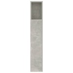 vidaXL Dulap tăblie, gri beton, 140x18,5x104,5 cm vidaXL Dulap tăblie, gri beton, 140x18,5x104,5 cm