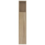 vidaXL Tăblie de pat cu dulap, stejar sonoma, 160x18,5x104,5 cm vidaXL Tăblie de pat cu dulap, stejar sonoma, 160x18,5x104,5 cm