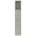 vidaXL Tăblie de pat cu dulap, gri beton, 160x18,5x104,5 cm vidaXL Tăblie de pat cu dulap, gri beton, 160x18,5x104,5 cm