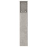 vidaXL Dulap tăblie, gri beton, 180x18,5x104,5 cm vidaXL Dulap tăblie, gri beton, 180x18,5x104,5 cm
