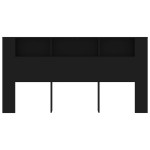 vidaXL Dulap tăblie, negru, 200x18,5x104,5 cm vidaXL Dulap tăblie, negru, 200x18,5x104,5 cm