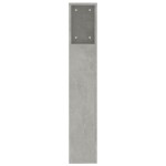 vidaXL Dulap tăblie, gri beton, 200x18,5x104,5 cm vidaXL Dulap tăblie, gri beton, 200x18,5x104,5 cm