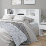 vidaXL Dulap tăblie, alb extralucios, 200x18,5x104,5 cm vidaXL Dulap tăblie, alb extralucios, 200x18,5x104,5 cm