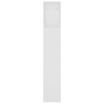 vidaXL Tăblie de pat cu dulap, alb, 220x18,5x104,5 cm vidaXL Tăblie de pat cu dulap, alb, 220x18,5x104,5 cm