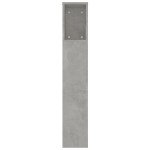 vidaXL Dulap tăblie, gri beton, 220x18,5x104,5 cm vidaXL Dulap tăblie, gri beton, 220x18,5x104,5 cm