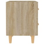 vidaXL Noptiere, 2 buc., stejar sonoma, 40x35x47,5 cm