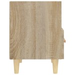 vidaXL Noptiere, 2 buc., stejar sonoma, 40x35x47 cm
