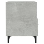 vidaXL Noptiere, 2 buc., gri beton, lemn prelucrat vidaXL Noptiere, 2 buc., gri beton, lemn prelucrat
