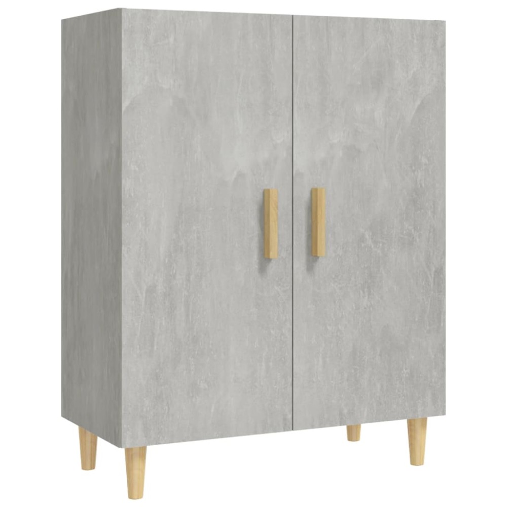 vidaXL Servantă, gri beton, 70x34x90 cm, lemn prelucrat