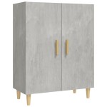 vidaXL Servantă, gri beton, 70x34x90 cm, lemn prelucrat vidaXL Servantă, gri beton, 70x34x90 cm, lemn prelucrat