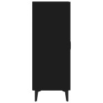 vidaXL Servantă, negru, 70x34x90 cm, lemn prelucrat