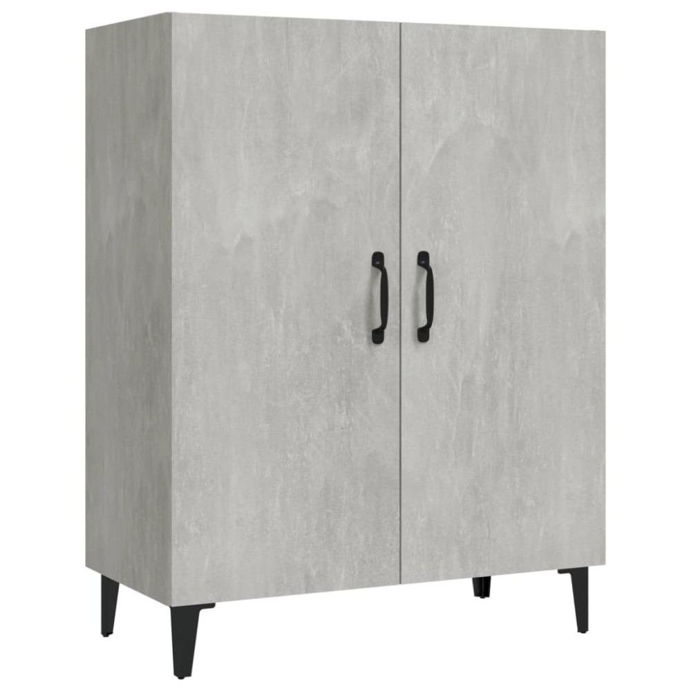 vidaXL Servantă, gri beton, 70x34x90 cm, lemn prelucrat