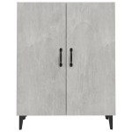 vidaXL Servantă, gri beton, 70x34x90 cm, lemn prelucrat