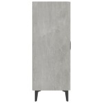 vidaXL Servantă, gri beton, 70x34x90 cm, lemn prelucrat