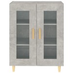 vidaXL Dulap, gri beton, 69,5x34x90 cm, lemn compozit vidaXL Dulap, gri beton, 69,5x34x90 cm, lemn compozit