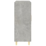 vidaXL Dulap, gri beton, 69,5x34x90 cm, lemn compozit vidaXL Dulap, gri beton, 69,5x34x90 cm, lemn compozit