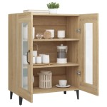 vidaXL Dulap, stejar sonoma, 69,5x34x90 cm, lemn compozit