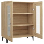 vidaXL Dulap, stejar sonoma, 69,5x34x90 cm, lemn compozit