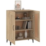 vidaXL Dulap, stejar sonoma, 69,5x34x90 cm, lemn compozit