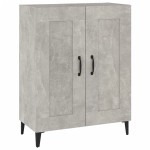 vidaXL Dulap, gri beton, 69,5x34x90 cm, lemn compozit