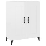 vidaXL Dulap, alb extralucios, 69,5x34x90 cm, lemn compozit