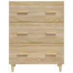 vidaXL Servantă, stejar sonoma, 70x34x90 cm, lemn prelucrat