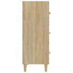 vidaXL Servantă, stejar sonoma, 70x34x90 cm, lemn prelucrat