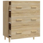 vidaXL Servantă, stejar sonoma, 70x34x90 cm, lemn prelucrat