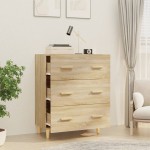 vidaXL Servantă, stejar sonoma, 70x34x90 cm, lemn prelucrat
