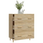 vidaXL Servantă, stejar sonoma, 70x34x90 cm, lemn prelucrat
