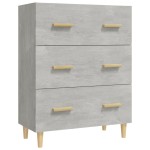 vidaXL Servantă, gri beton, 70x34x90 cm, lemn prelucrat vidaXL Servantă, gri beton, 70x34x90 cm, lemn prelucrat