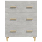 vidaXL Servantă, gri beton, 70x34x90 cm, lemn prelucrat vidaXL Servantă, gri beton, 70x34x90 cm, lemn prelucrat