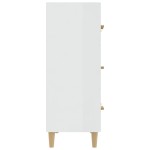 vidaXL Servantă, alb extralucios, 70x34x90 cm, lemn prelucrat vidaXL Servantă, alb extralucios, 70x34x90 cm, lemn prelucrat