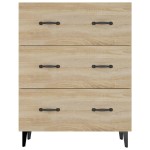 vidaXL Dulap, stejar sonoma, 69,5x34x90 cm, lemn compozit