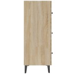 vidaXL Dulap, stejar sonoma, 69,5x34x90 cm, lemn compozit