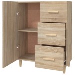 vidaXL Dulap, stejar sonoma, 69,5x34x90 cm, lemn compozit